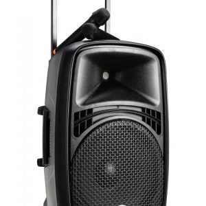 Wharfedale 15" Portable Sound System With Dual Wireless Mics